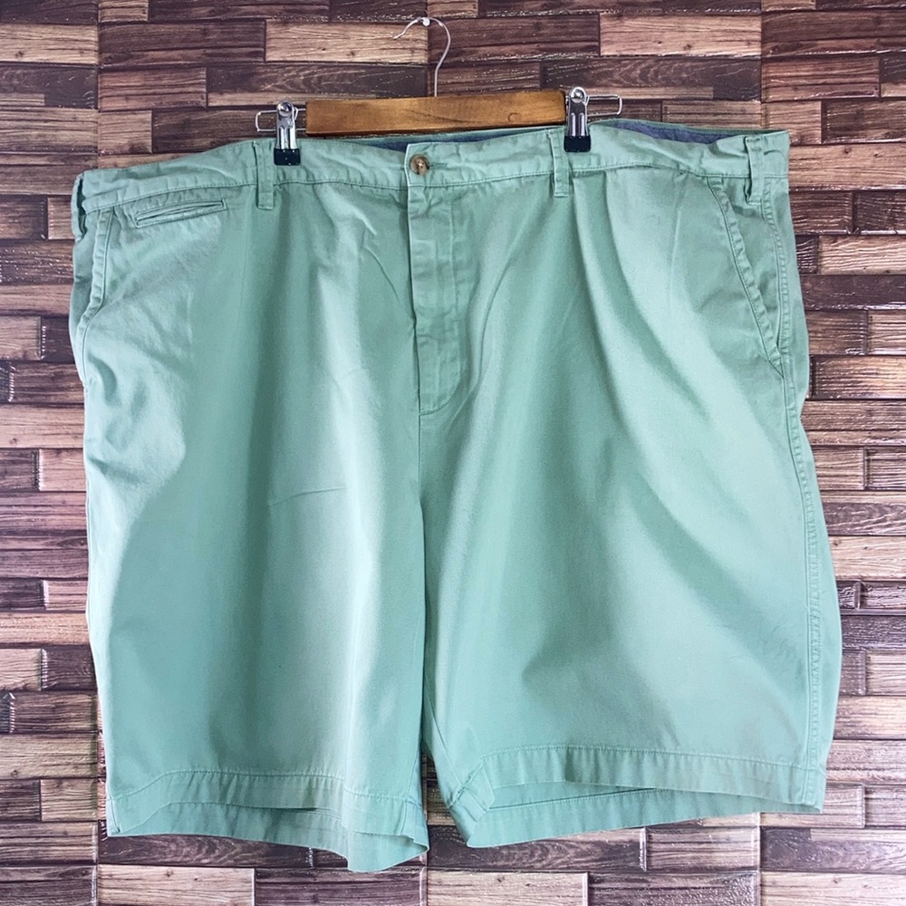 Pre Owned Polo Ralph Lauren Classic Fit Cotton Twill Shorts Green Mens Size 52